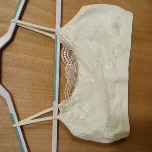 No boundaries bra, lace, white, M/L
